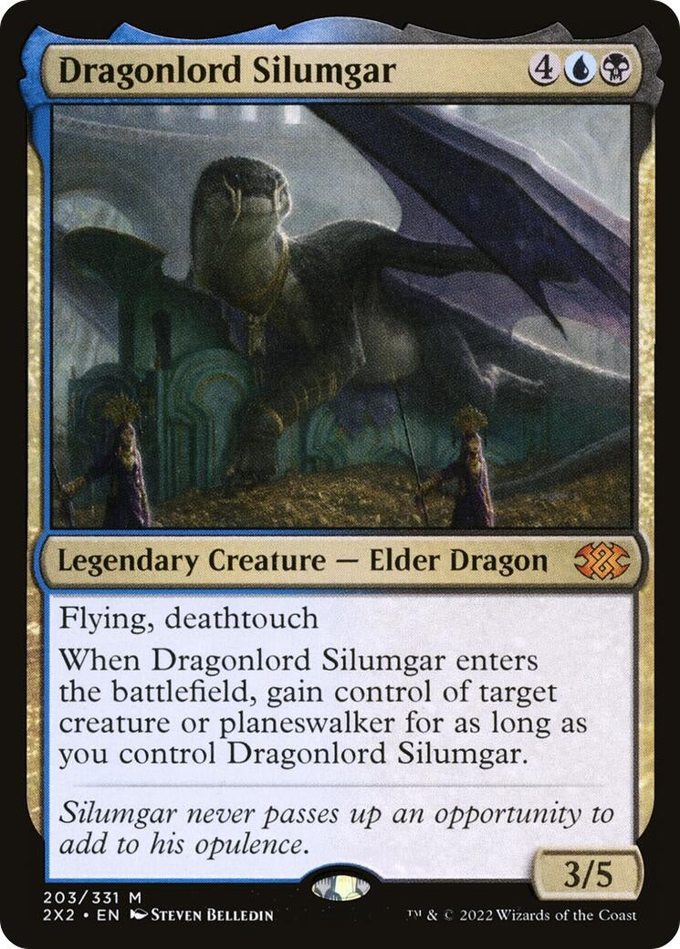 Dragonlord Silumgar (203) (Double Masters 2022)