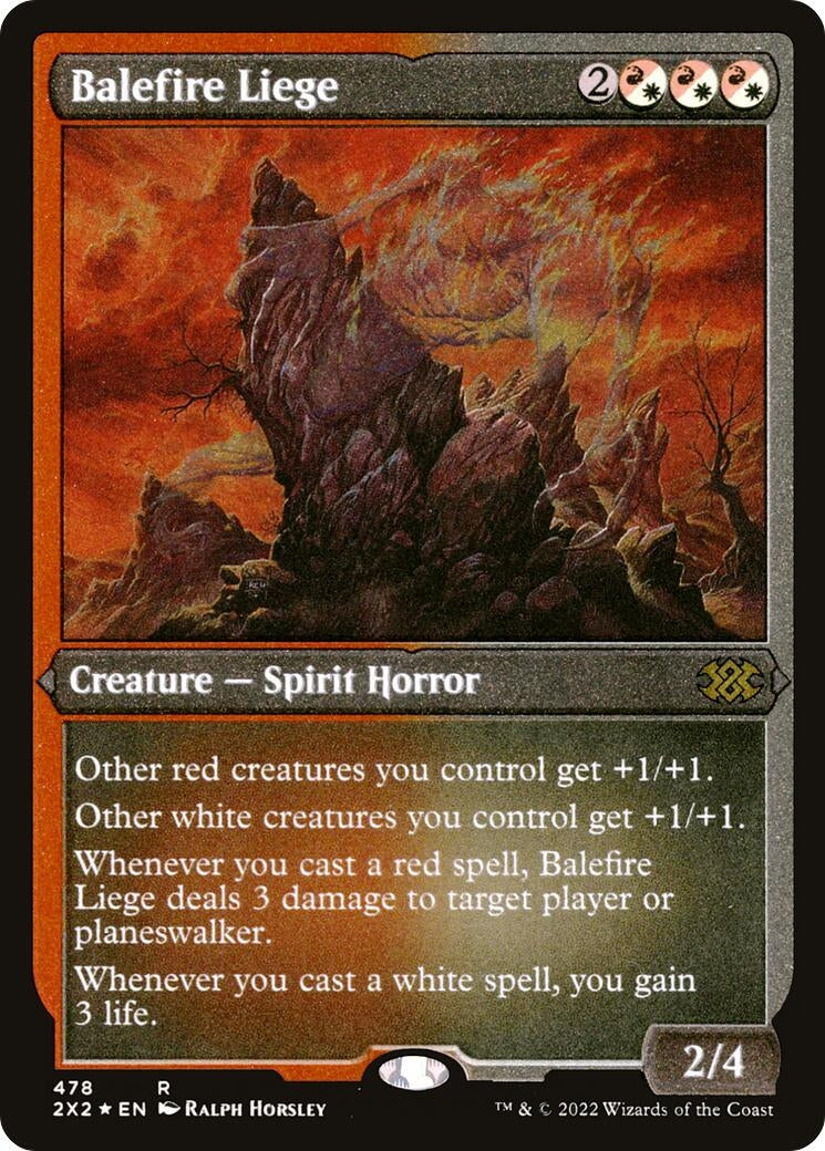 Balefire Liege (Foil Etched) (478) (Double Masters 2022)