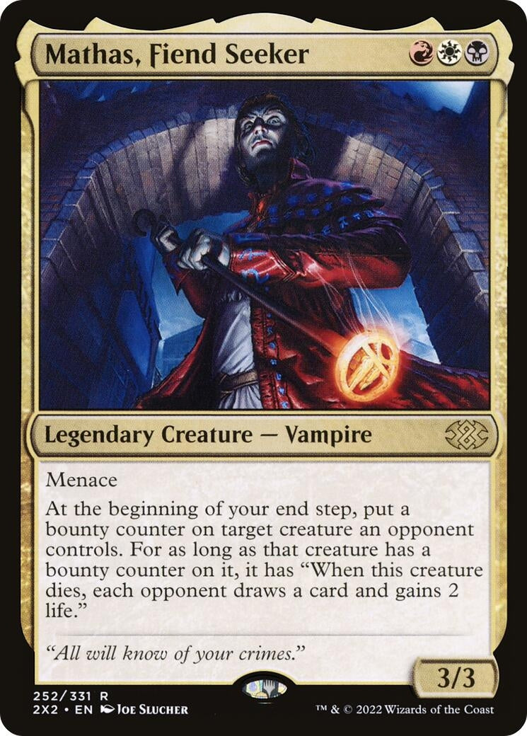 Mathas, Fiend Seeker (252) (Double Masters 2022)