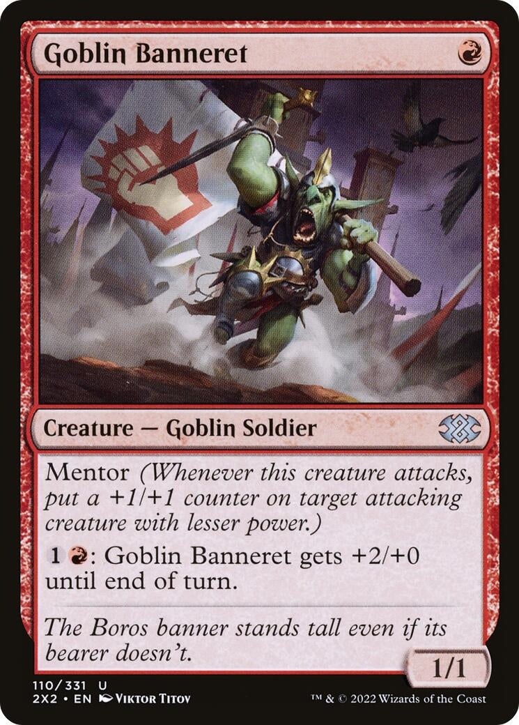 Goblin Banneret (110) (Double Masters 2022)