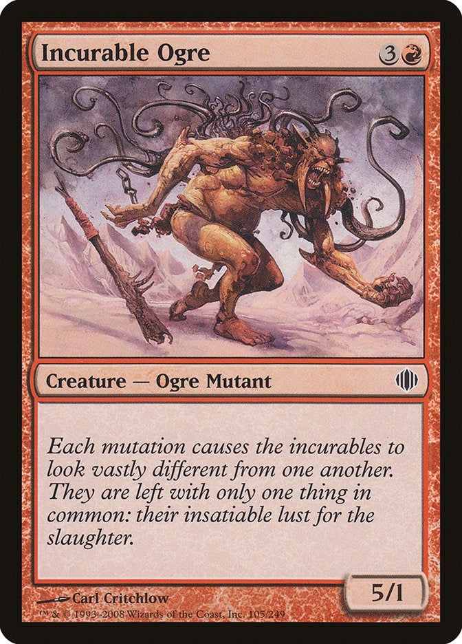 Incurable Ogre (105) (Shards of Alara)