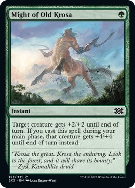 Might of Old Krosa (153) (Double Masters 2022)