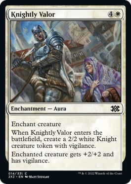 Knightly Valor (14) (Double Masters 2022)