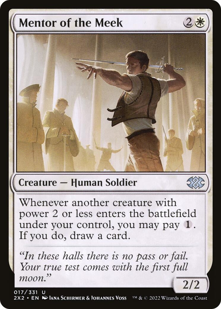 Mentor of the Meek (17) (Double Masters 2022)