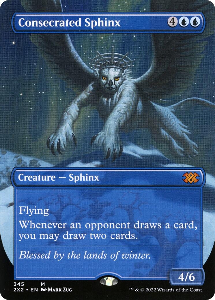 Consecrated Sphinx (Borderless) (345) (Double Masters 2022)