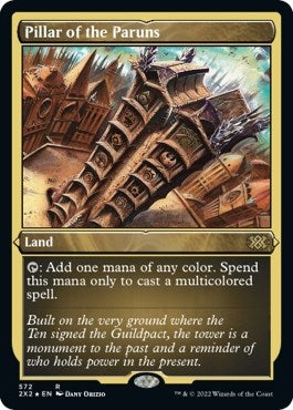 Pillar of the Paruns (Foil Etched) (572) (Double Masters 2022)