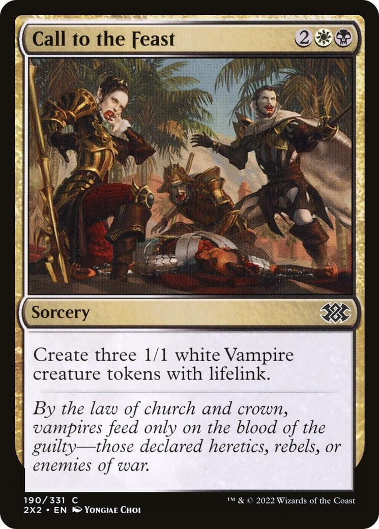 Call to the Feast (190) (Double Masters 2022)