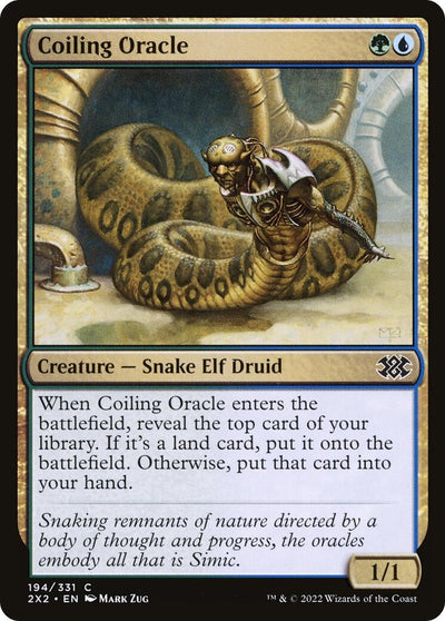 Coiling Oracle (194) (Double Masters 2022)