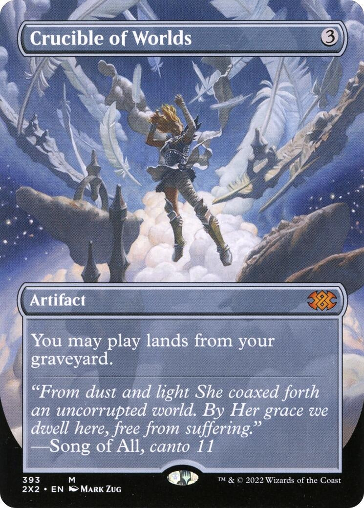 Crucible of Worlds (Borderless) (393) (Double Masters 2022)