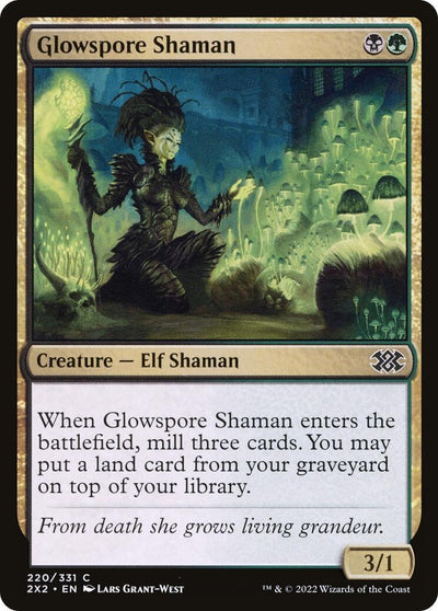 Glowspore Shaman (220) (Double Masters 2022)