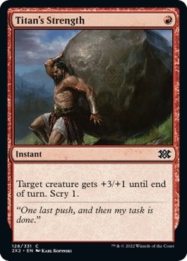Titan's Strength (128) (Double Masters 2022)