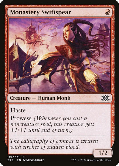 Monastery Swiftspear (119) (Double Masters 2022)