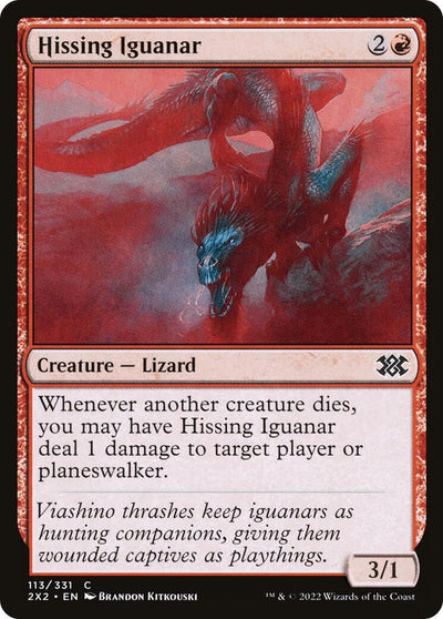 Hissing Iguanar (113) (Double Masters 2022)