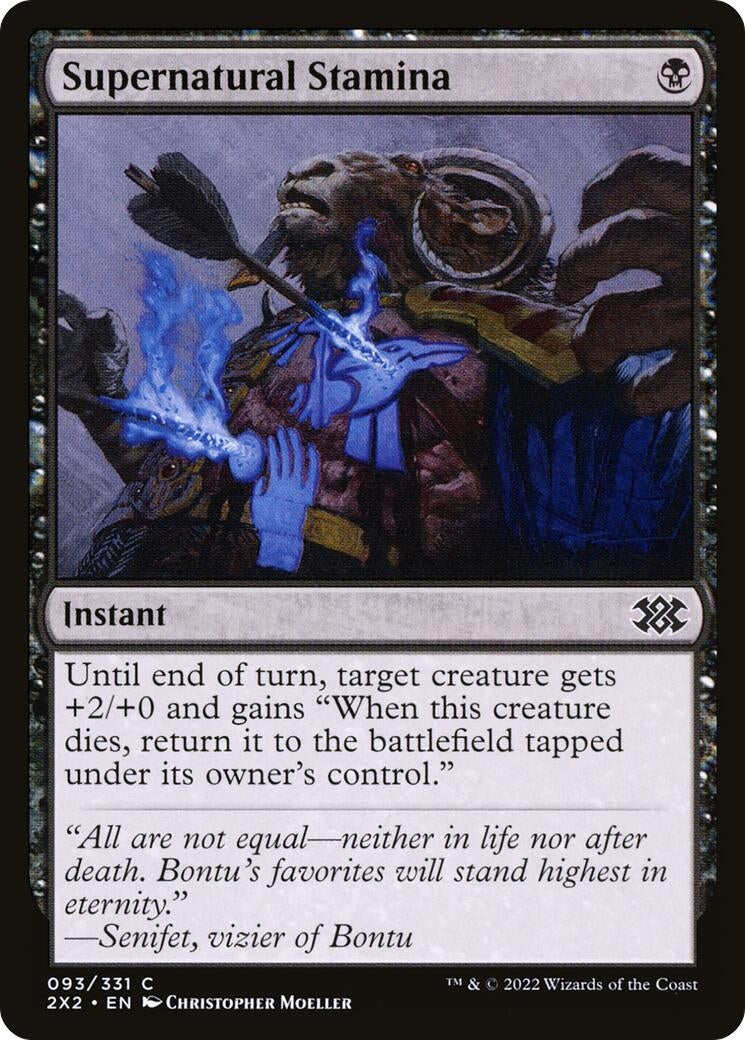 Supernatural Stamina (93) (Double Masters 2022)