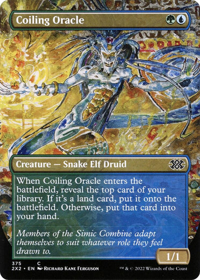 Coiling Oracle (Borderless) (375) (Double Masters 2022)