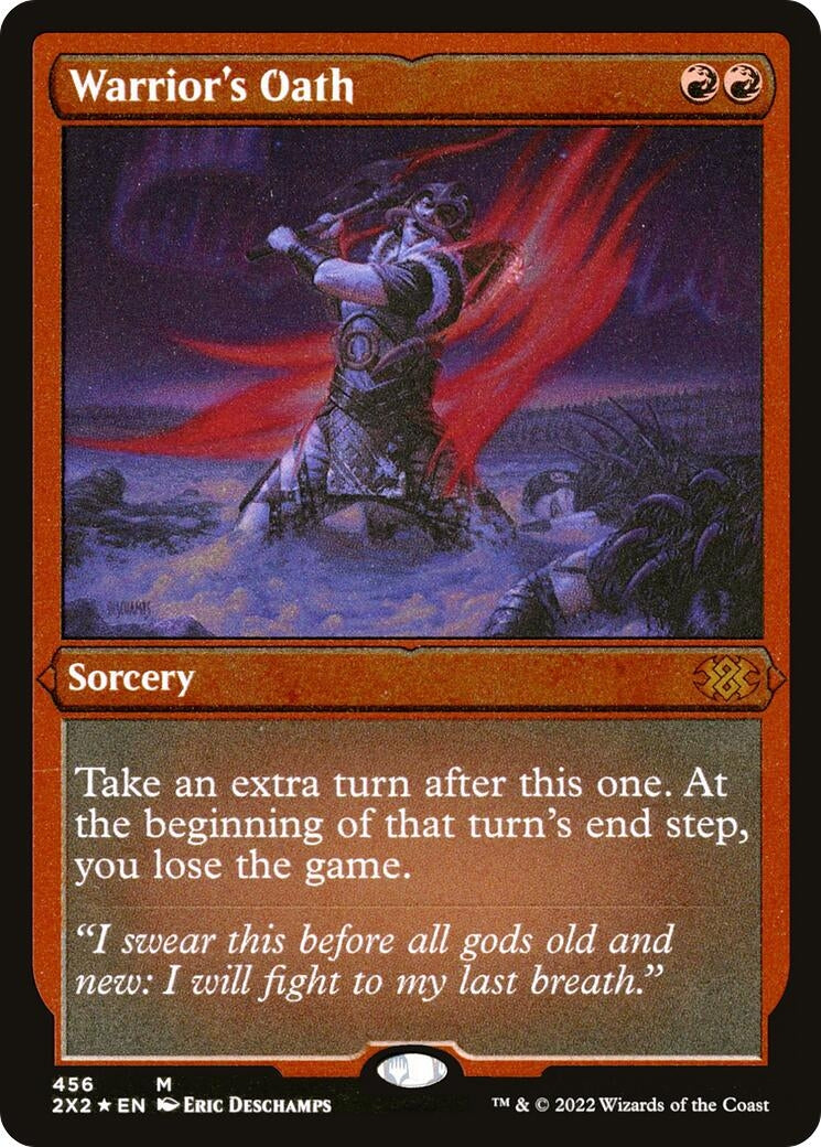 Warrior's Oath (Foil Etched) (456) (Double Masters 2022)