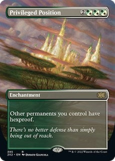 Privileged Position (Borderless) (385) (Double Masters 2022)