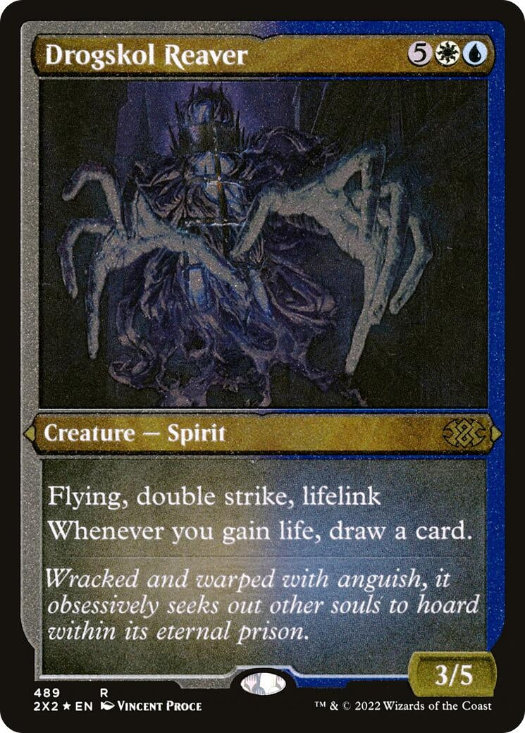 Drogskol Reaver (Foil Etched) (489) (Double Masters 2022)