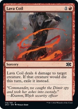 Lava Coil (116) (Double Masters 2022) (2X2)