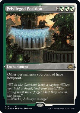 Privileged Position (Foil Etched) (532) (Double Masters 2022)
