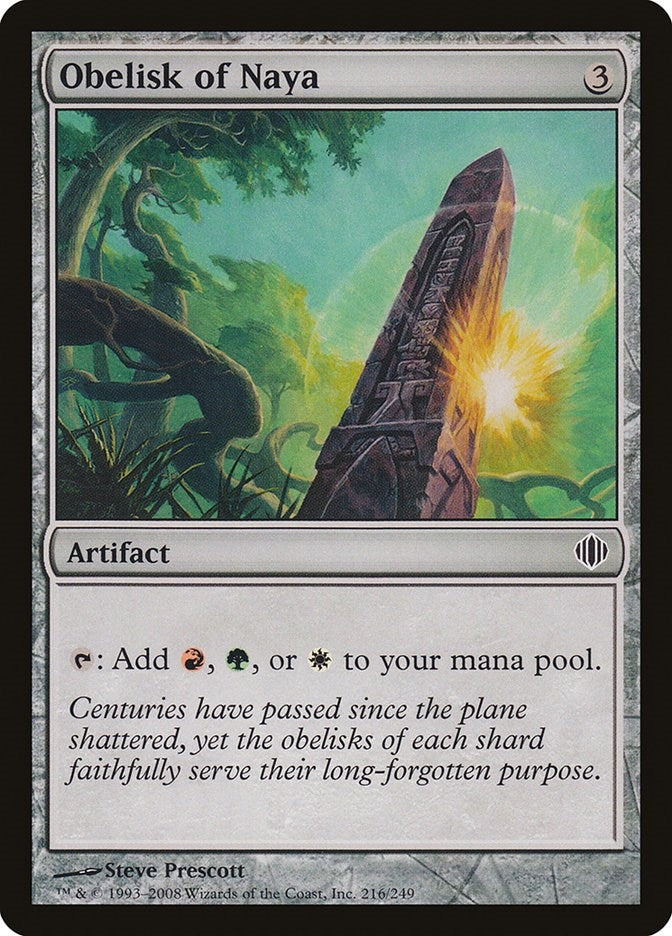 Obelisk of Naya (216) (Shards of Alara)