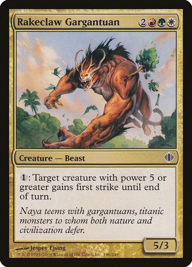 Rakeclaw Gargantuan (186) (Shards of Alara)