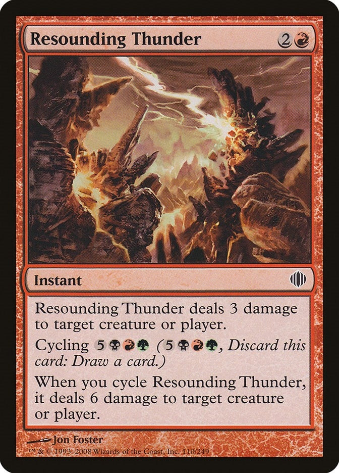 Resounding Thunder (110) (Shards of Alara)