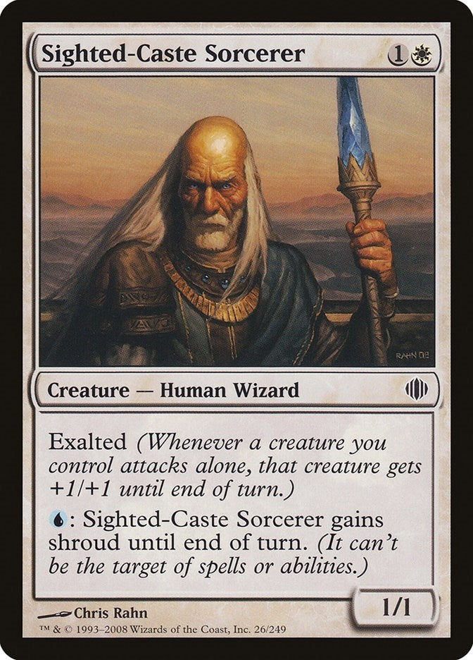 Sighted-Caste Sorcerer (26) (Shards of Alara)