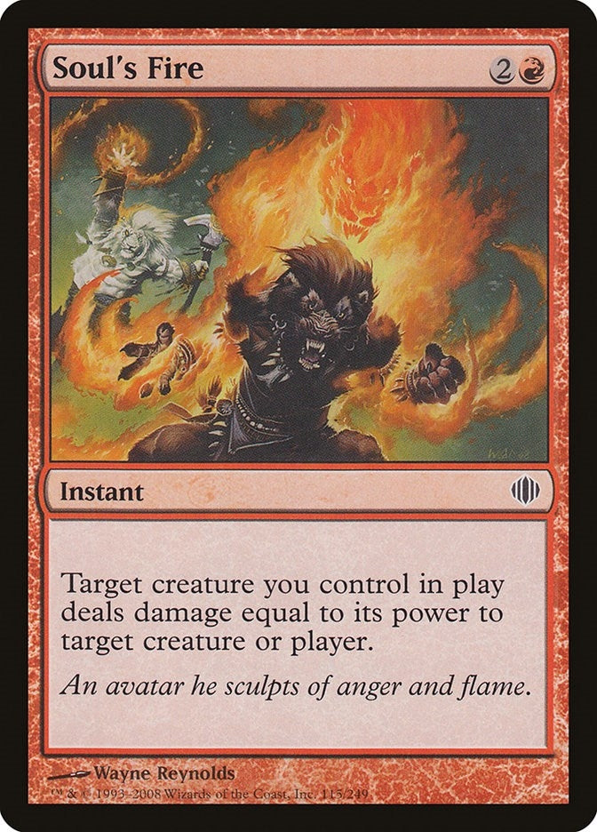 Soul's Fire (115) (Shards of Alara)