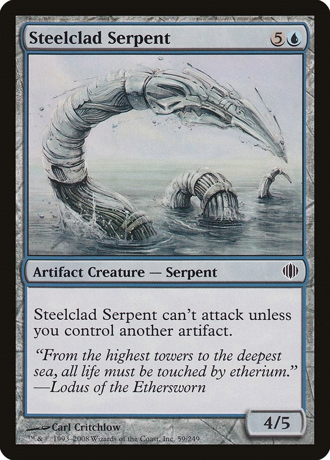 Steelclad Serpent (59) (Shards of Alara)