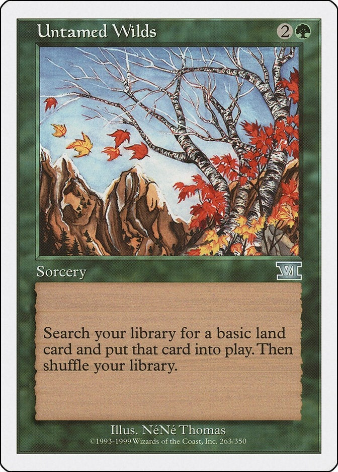 Untamed Wilds (263) (Classic Sixth Edition)