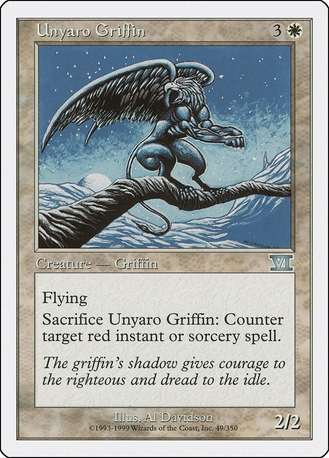 Unyaro Griffin (49) (Classic Sixth Edition)