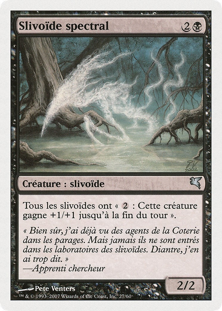 Spectral Sliver (French) - "Slivoïde spectral" (D27) (Magic Encyclopedia 2005 (Salvat/Hachette))
