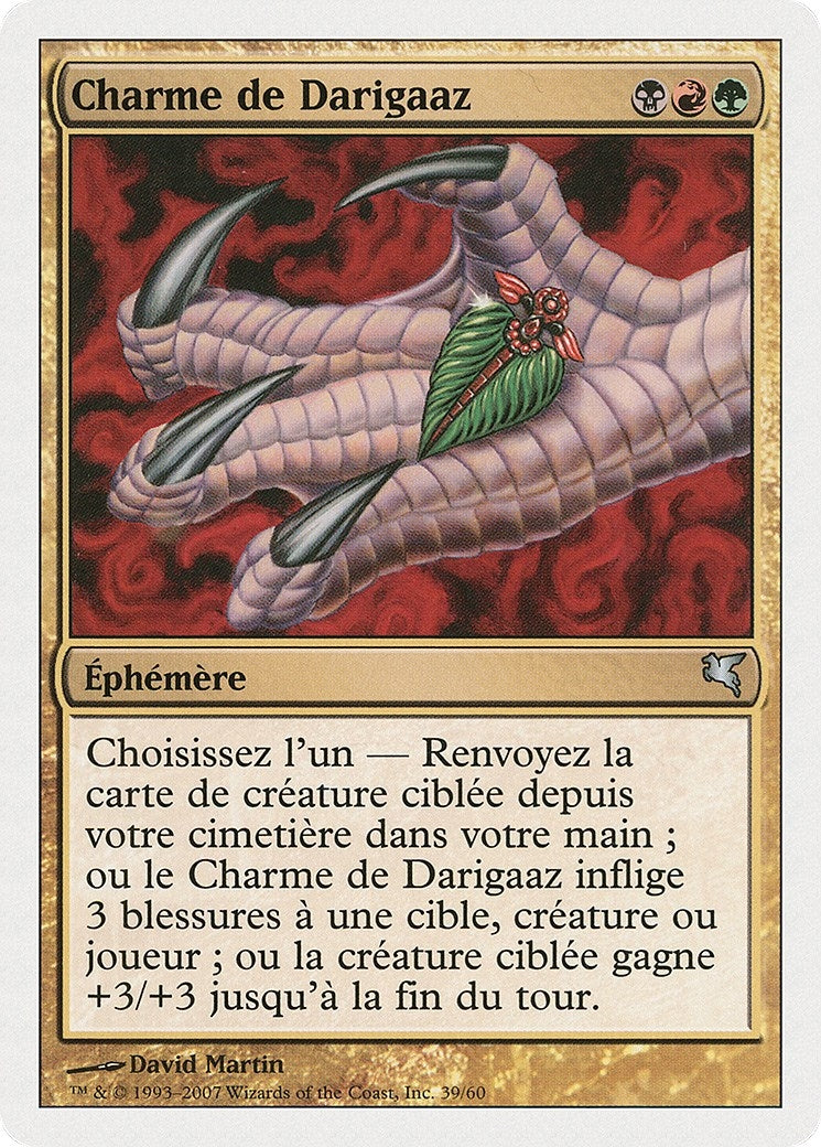 Darigaaz's Charm (French) - "Charme de Darigaaz" (D39) (Magic Encyclopedia 2005 (Salvat/Hachette))