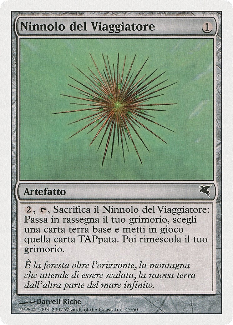 Wayfarer's Bauble (Italian) - "Ninnolo del Viaggiatore" (D43) (D43) (Magic Encyclopedia 2005 (Salvat/Hachette))