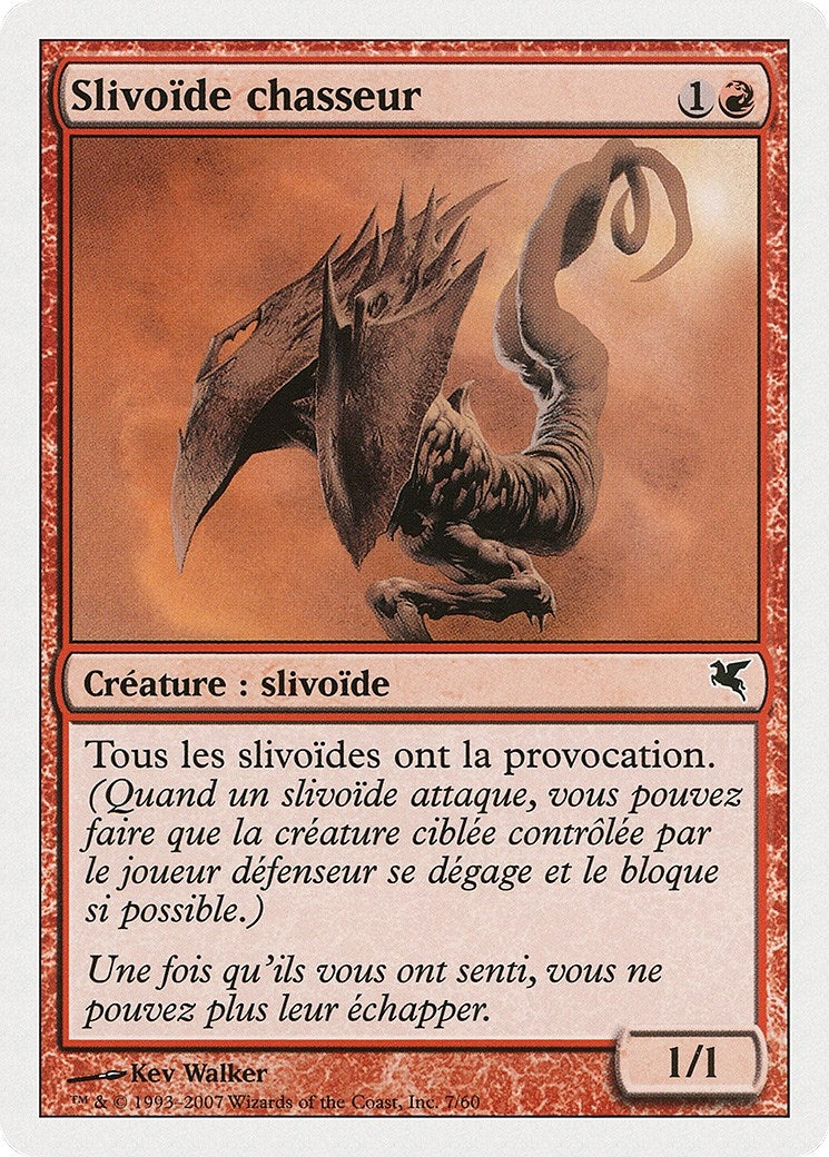 Hunter Sliver (French) - "Slivoïde chasseurr" (D7) (Magic Encyclopedia 2005 (Salvat/Hachette))