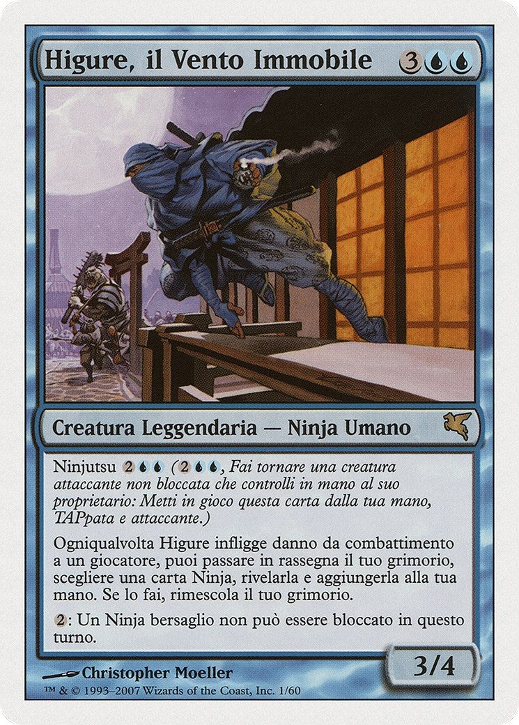Higure, the Still Wind (Italian) - "Higure, il Vento Immobile" (E1) (Magic Encyclopedia 2005 (Salvat/Hachette))