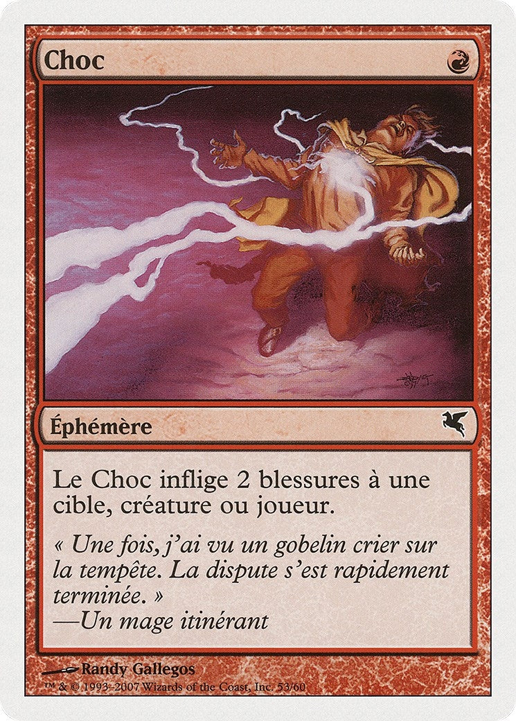 Shock (French) - "Choc" (I53) (Magic Encyclopedia 2005 (Salvat/Hachette))