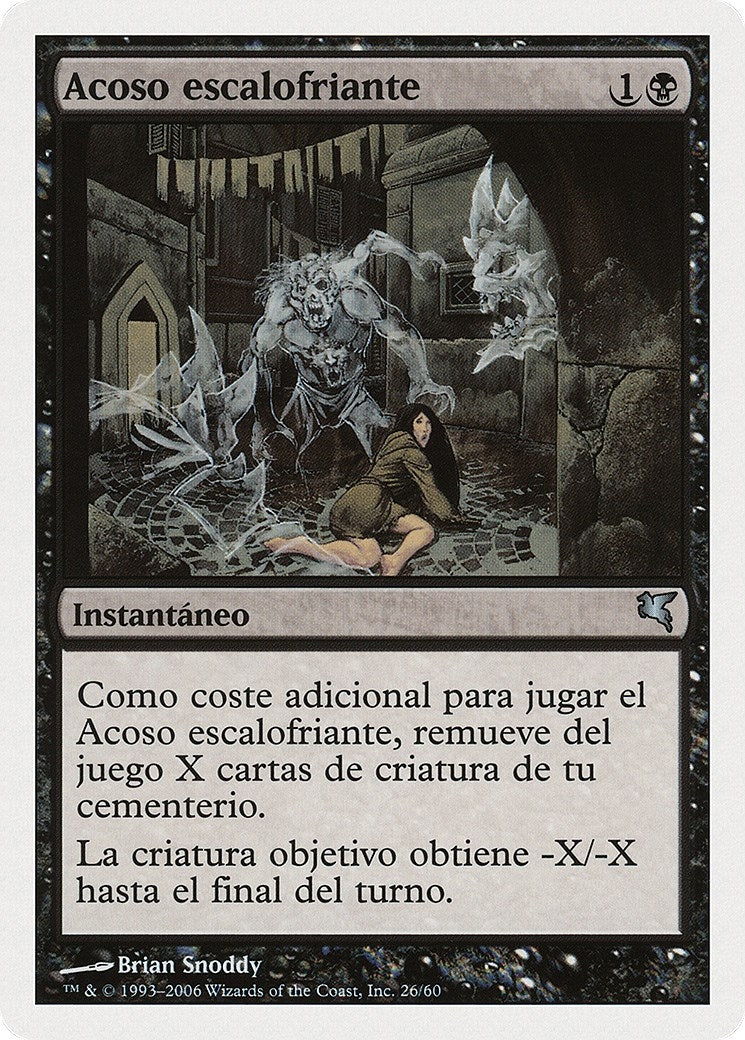 Chill Haunting (Spanish) - "Acoso escalofriante" (E26) (Magic Encyclopedia 2005 (Salvat/Hachette))