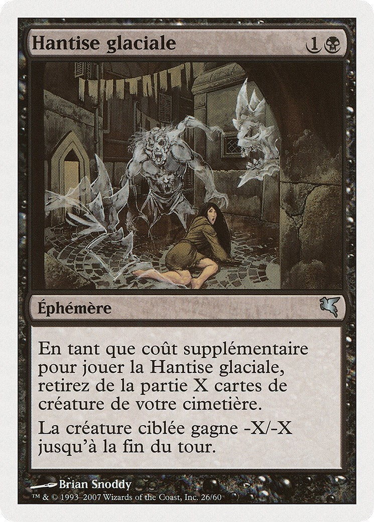 Chill Haunting (French) - "Hantise glaciale" (E26) (Magic Encyclopedia 2005 (Salvat/Hachette))