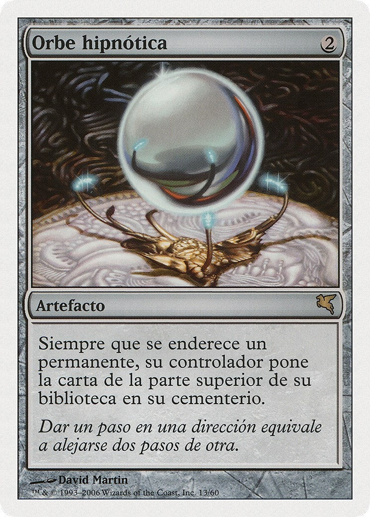 Mesmeric Orb (Spanish) - "Orbe hipnótica" (H13) (Magic Encyclopedia 2005 (Salvat/Hachette))