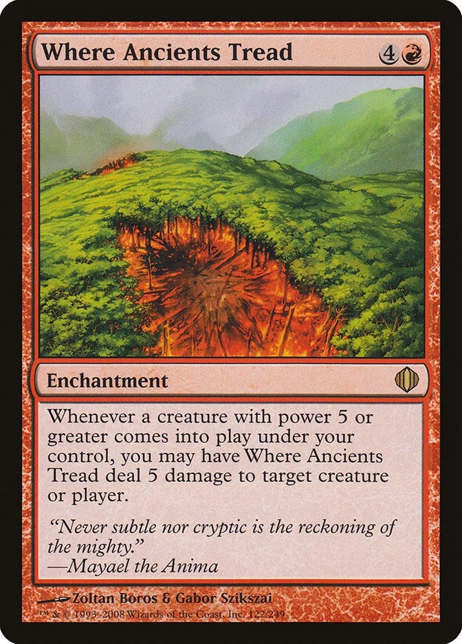 Where Ancients Tread (122) (Shards of Alara)