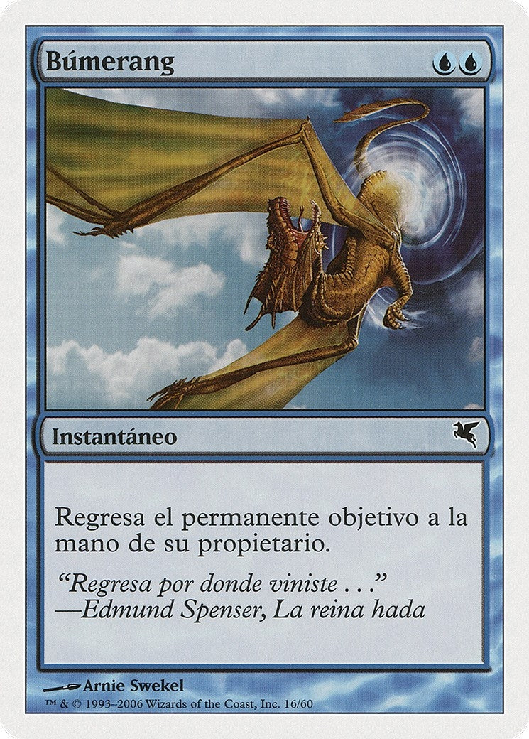 Boomerang (Spanish) - "Búmerang" (H16) (Magic Encyclopedia 2005 (Salvat/Hachette))