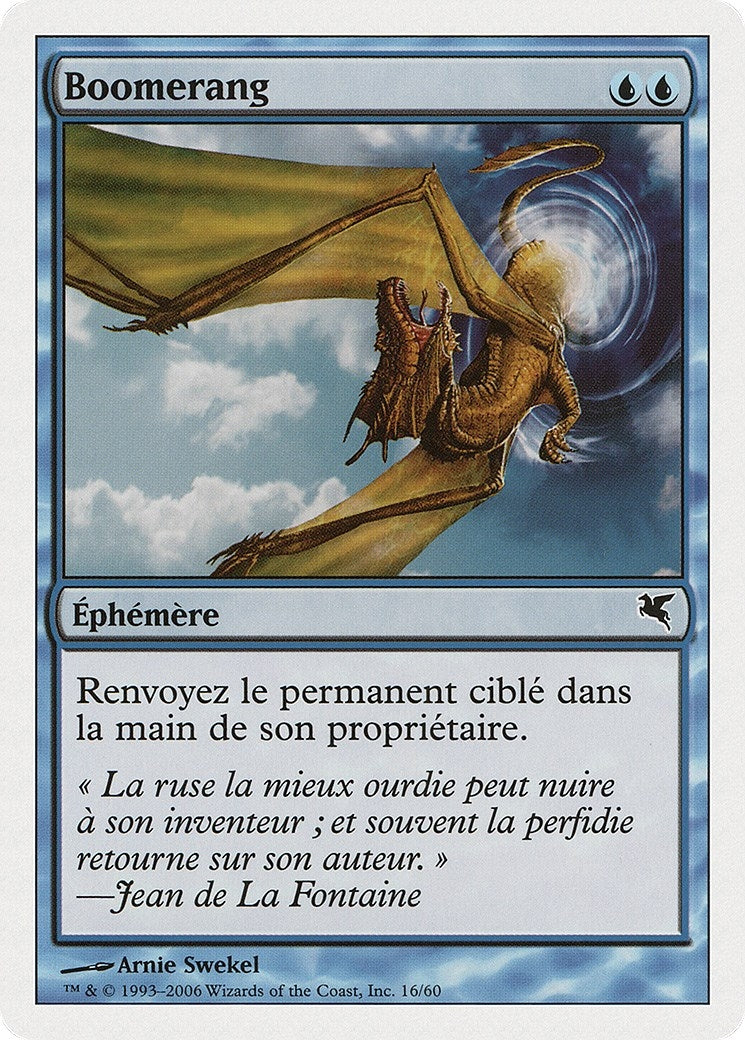 Boomerang (French) (H16) (Magic Encyclopedia 2005 (Salvat/Hachette))