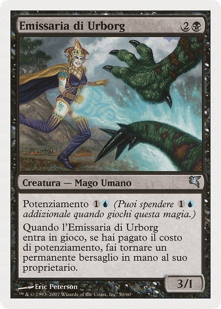 Urborg Emissary (Italian) - "Emissaria di Urborg" (E50) (Magic Encyclopedia 2005 (Salvat/Hachette))