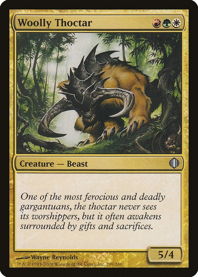 Woolly Thoctar (209) (Shards of Alara)