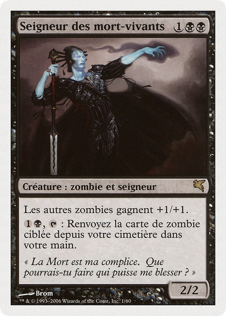 Lord of the Undead (French) - "Seigneur des mort-vivants" (F1) (Magic Encyclopedia 2005 (Salvat/Hachette))