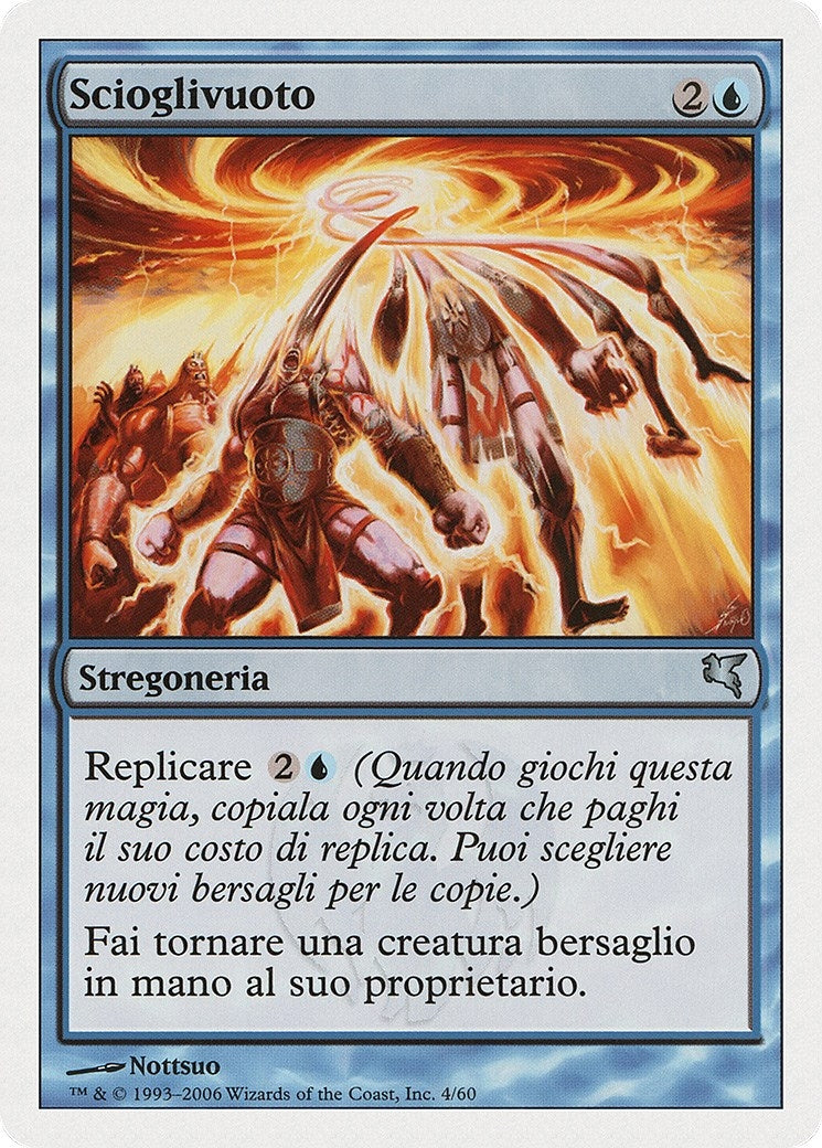 Vacuumelt (Italian) - "Scioglivuoto" (H4) (Magic Encyclopedia 2005 (Salvat/Hachette))