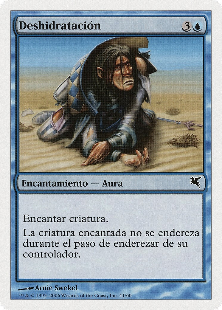 Dehydration (Spanish) - "Deshidratación" (H41) (Magic Encyclopedia 2005 (Salvat/Hachette))