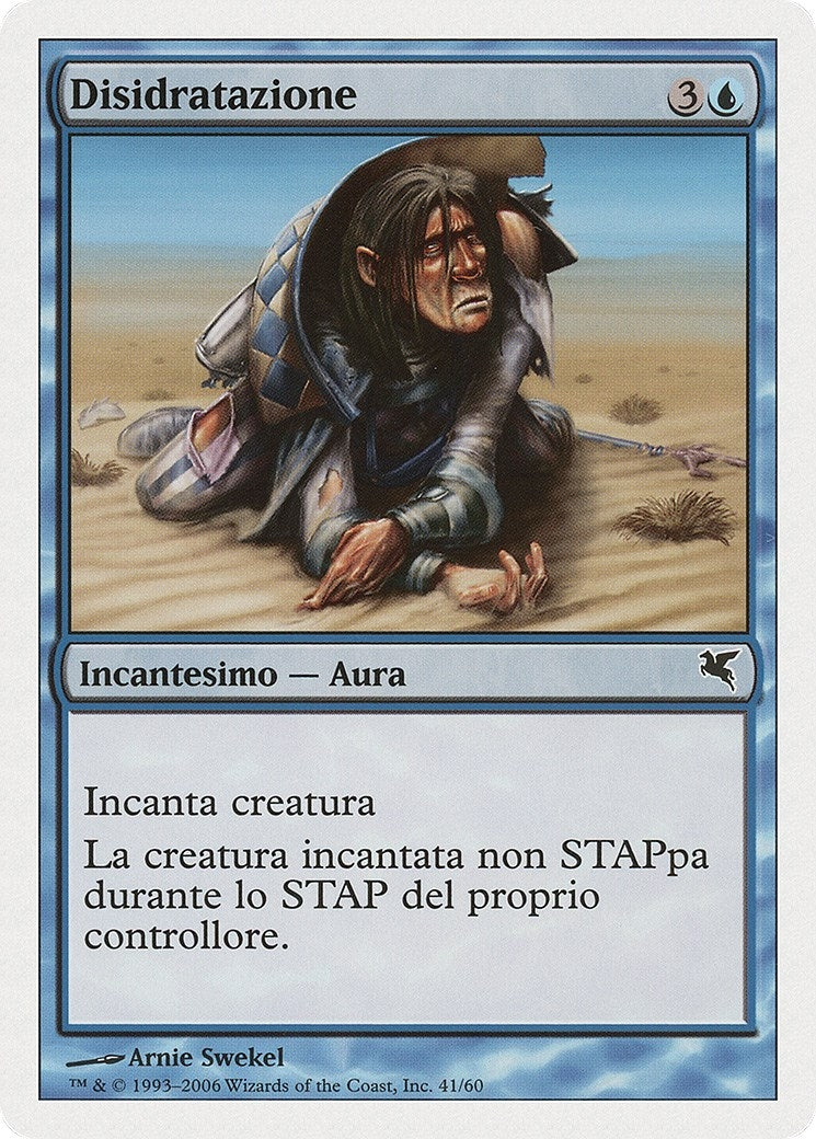 Dehydration (Italian) - "Disidratazione" (H41) (Magic Encyclopedia 2005 (Salvat/Hachette))